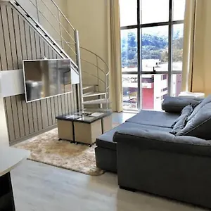  Casa de Férias Saint Sebastian Flat 615 - Com Hidro! Ate 4 Pessoas, Duplex, No Centro Brasil